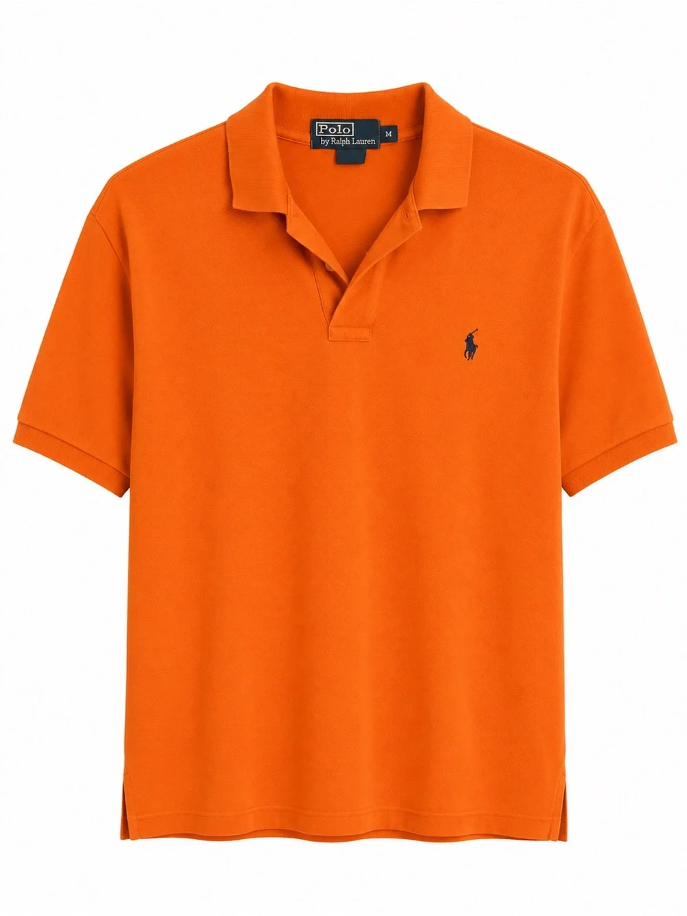 Polo by Ralph Lauren Orange Short-Sleeve Mesh Polo